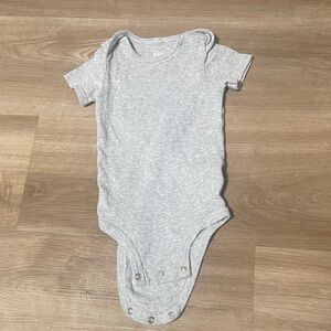 Carter's Light Gray Bodysuit